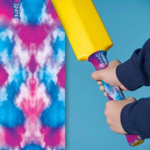 We are spark. Cricket Bat grips for kids - galaxy